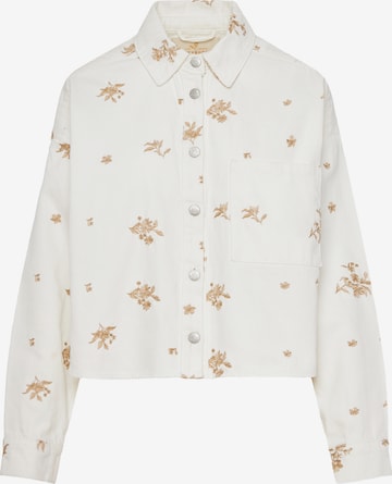 Funky BuddhaPrijelazna jakna - bijela boja: prednji dio