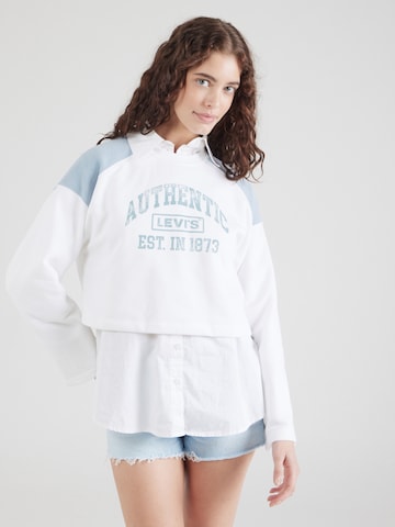 LEVI'S ® Sweatshirt i hvit: forside