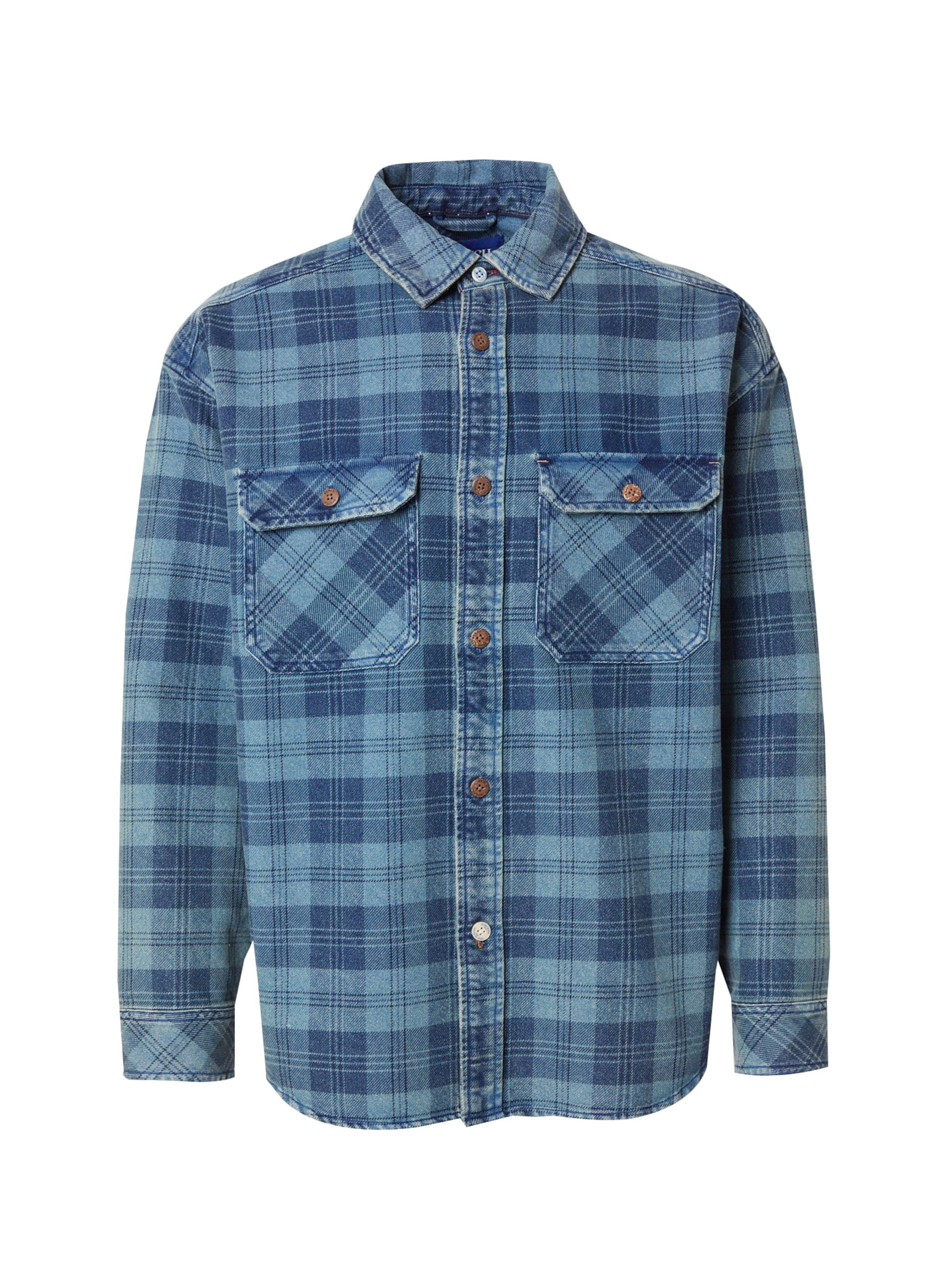 SCOTCH & SODA Přechodná bunda – modrá: přední strana