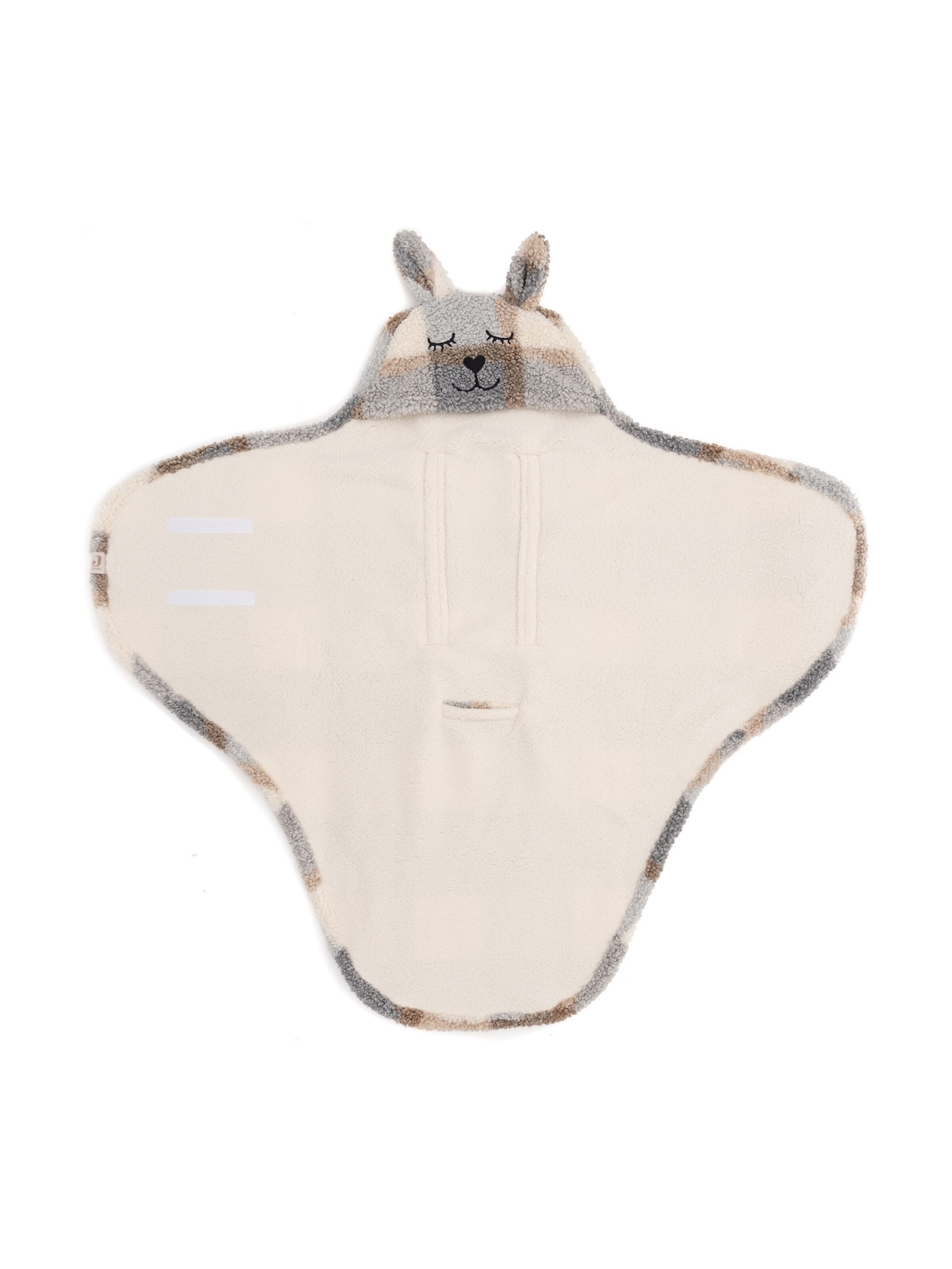Jollein Baby blanket 'Bunny' in Grey