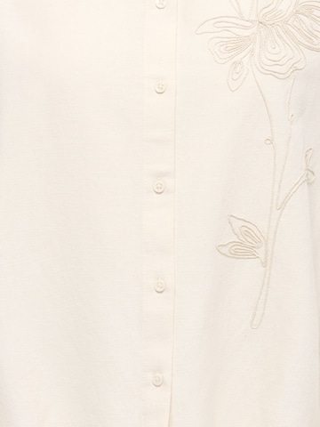 ONLY - Blusa 'ONLLaurel' en beige