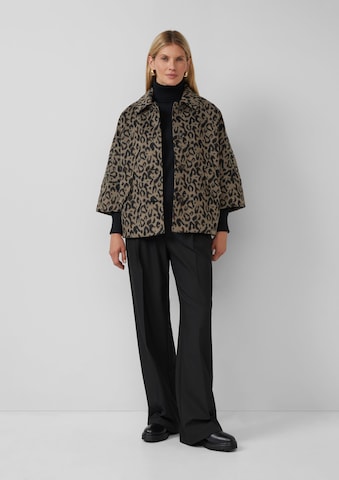 s.Oliver BLACK LABEL Mantel in Schwarz