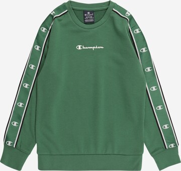 Bluză de molton de la Champion Authentic Athletic Apparel pe verde: față