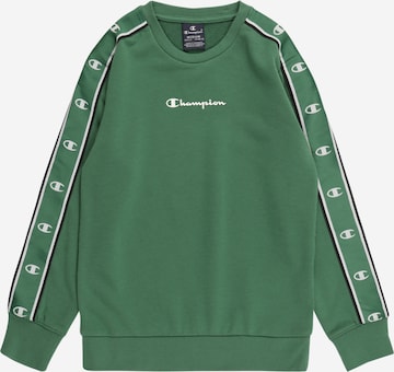 Champion Authentic Athletic Apparel - Sudadera en verde: frente