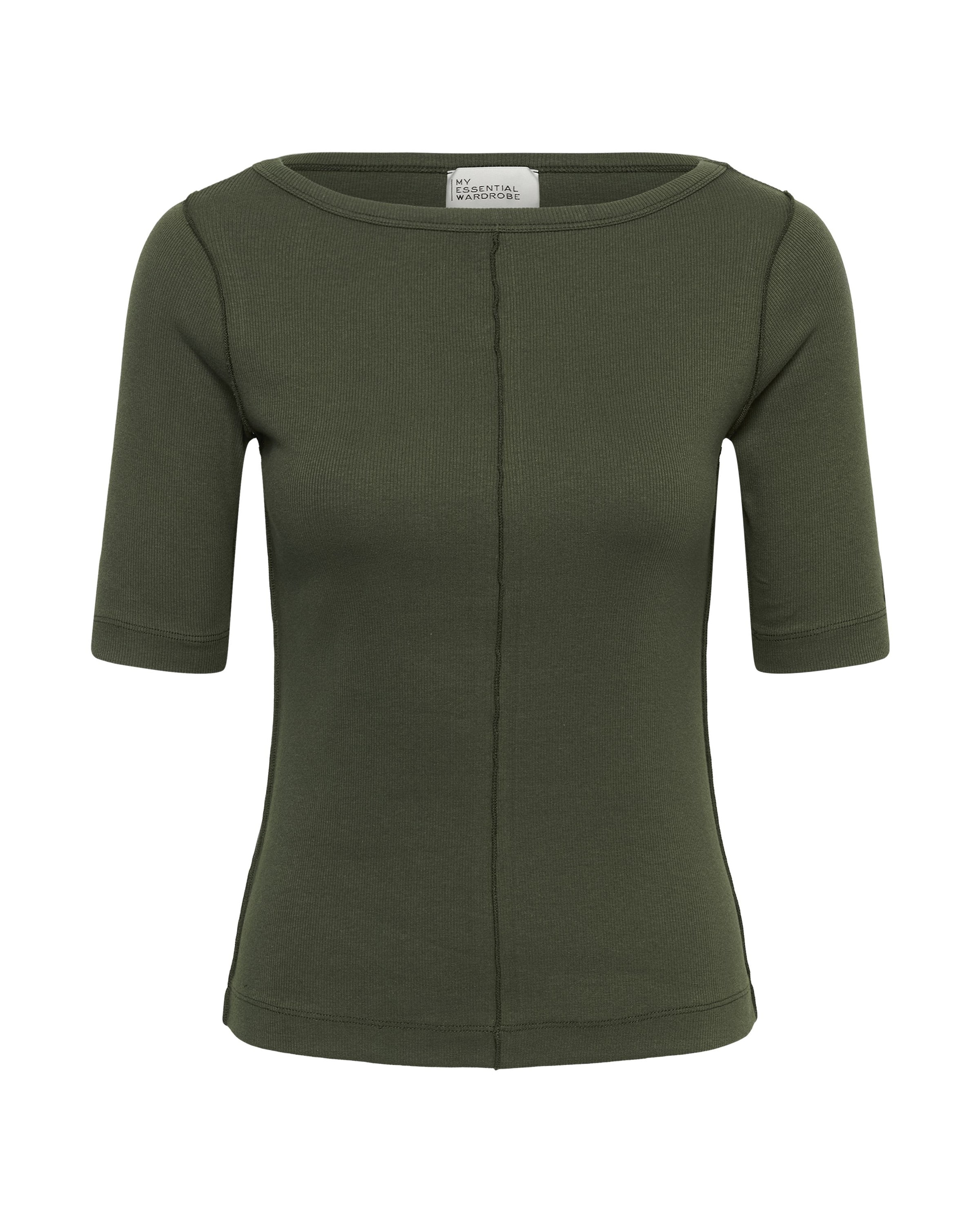 My Essential Wardrobe Bluse in Grün: Vorderseite
