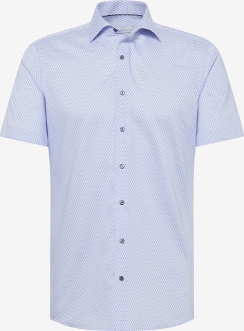 ETERNA Slim fit Business Shirt in Blue: front