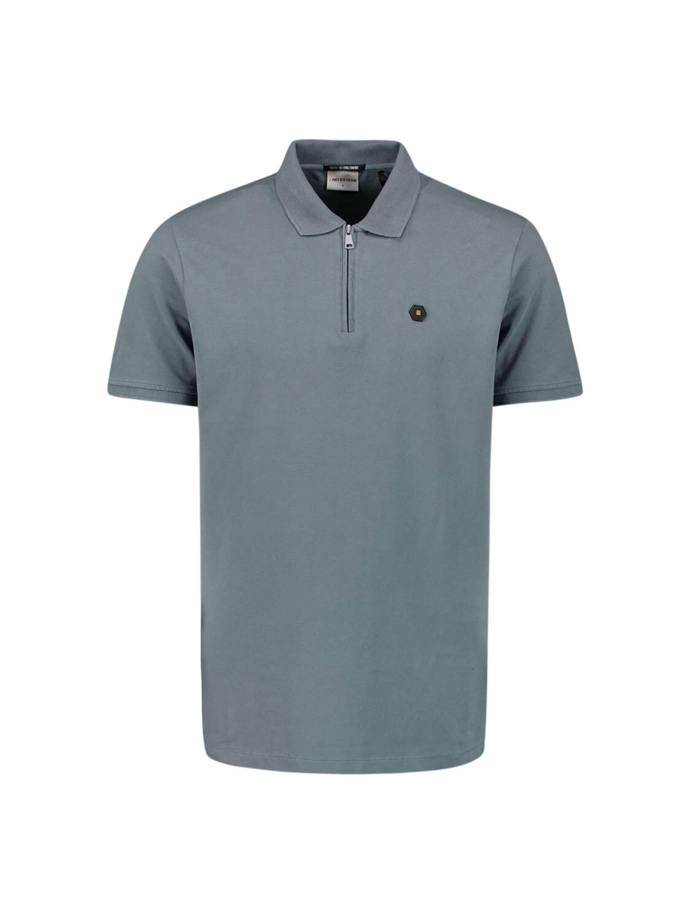 No Excess Shirt in Blauw: voorkant