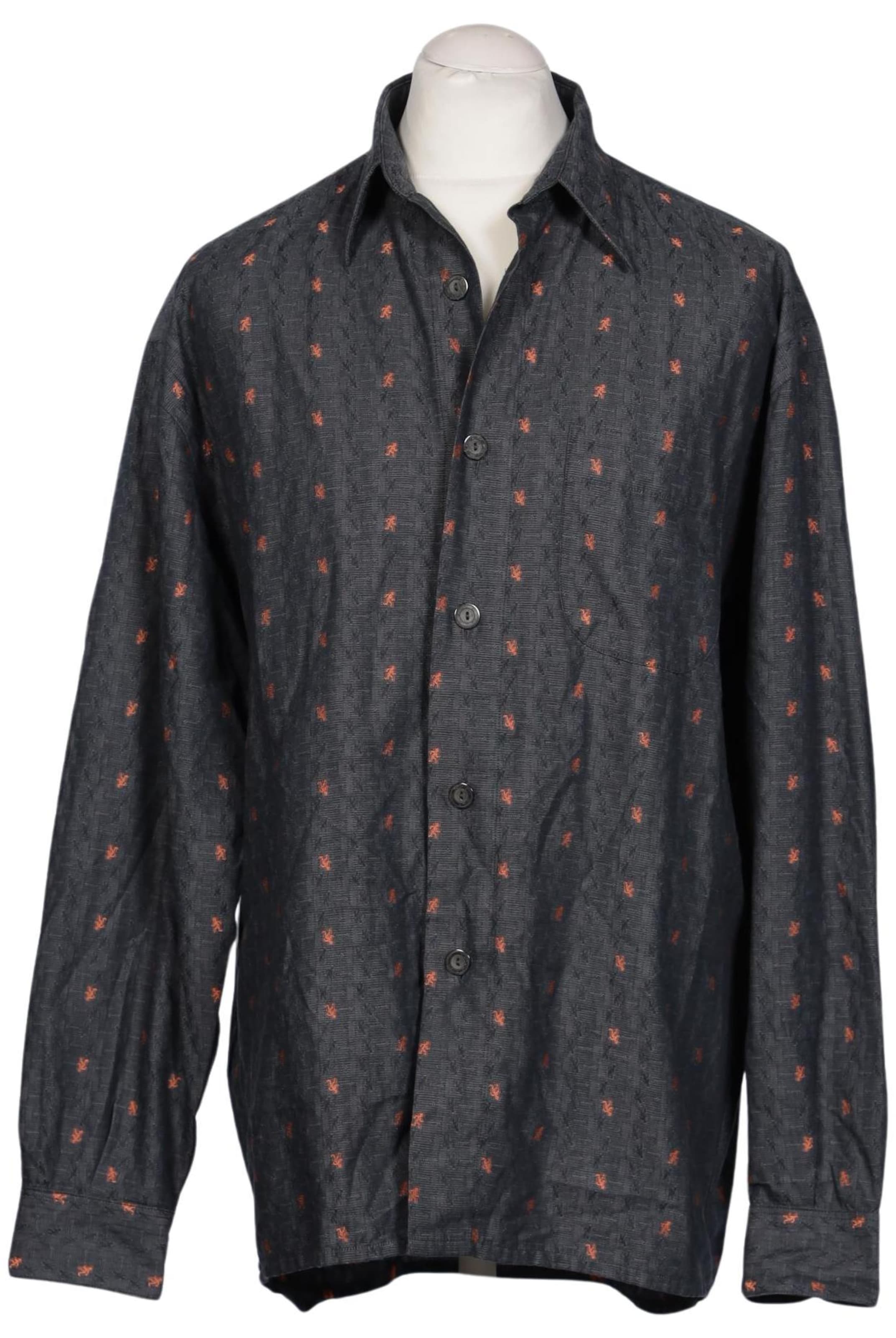 SIGNUM Button Up Shirt in M in Grey: front