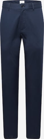 WOOD WOOD Slim fit Chino Pants 'Marcus' in Blue: front