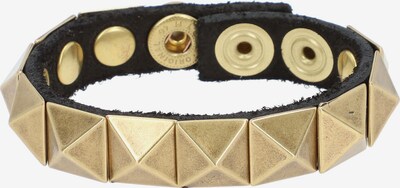 Campomaggi Armband in gold / schwarz, Produktansicht