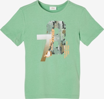 s.Oliver Shirt in Green: front