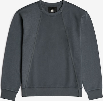 G-STAR Sweatshirt in Blau: Vorderseite