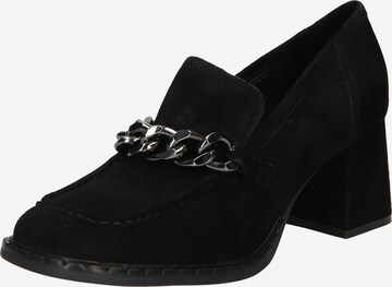 bugatti - Zapatos con plataforma 'Scala' en negro: frente