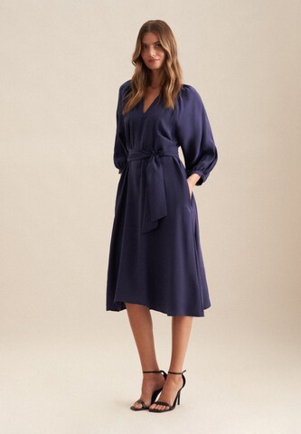 SEIDENSTICKER Dress 'Schwarze Rose' in Blue