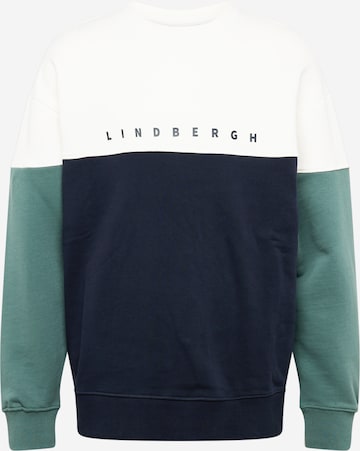 Sweat-shirt Lindbergh en blanc : devant