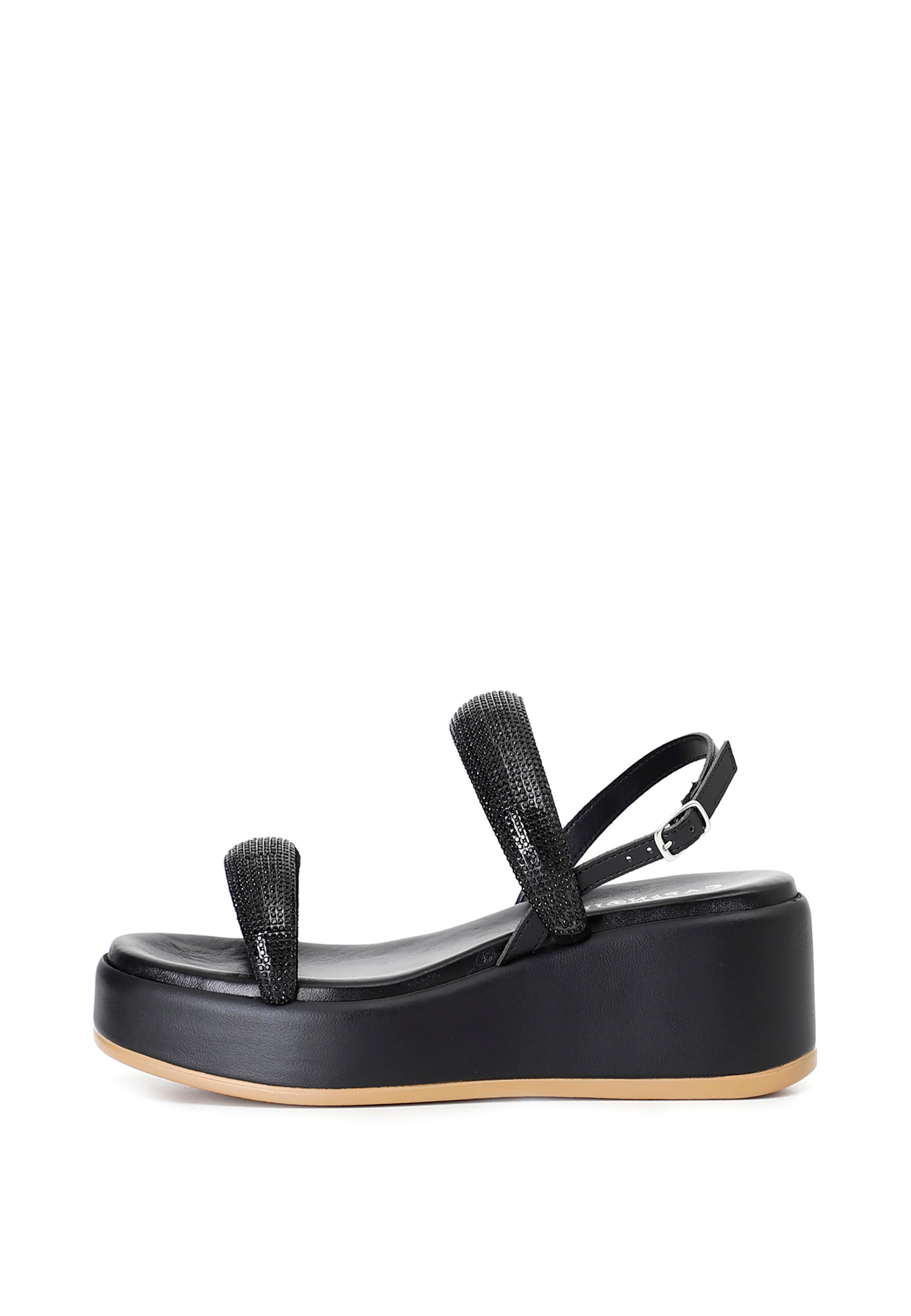 Sandalo CAFè NOIR di colore nero, Visualizzazione prodotti