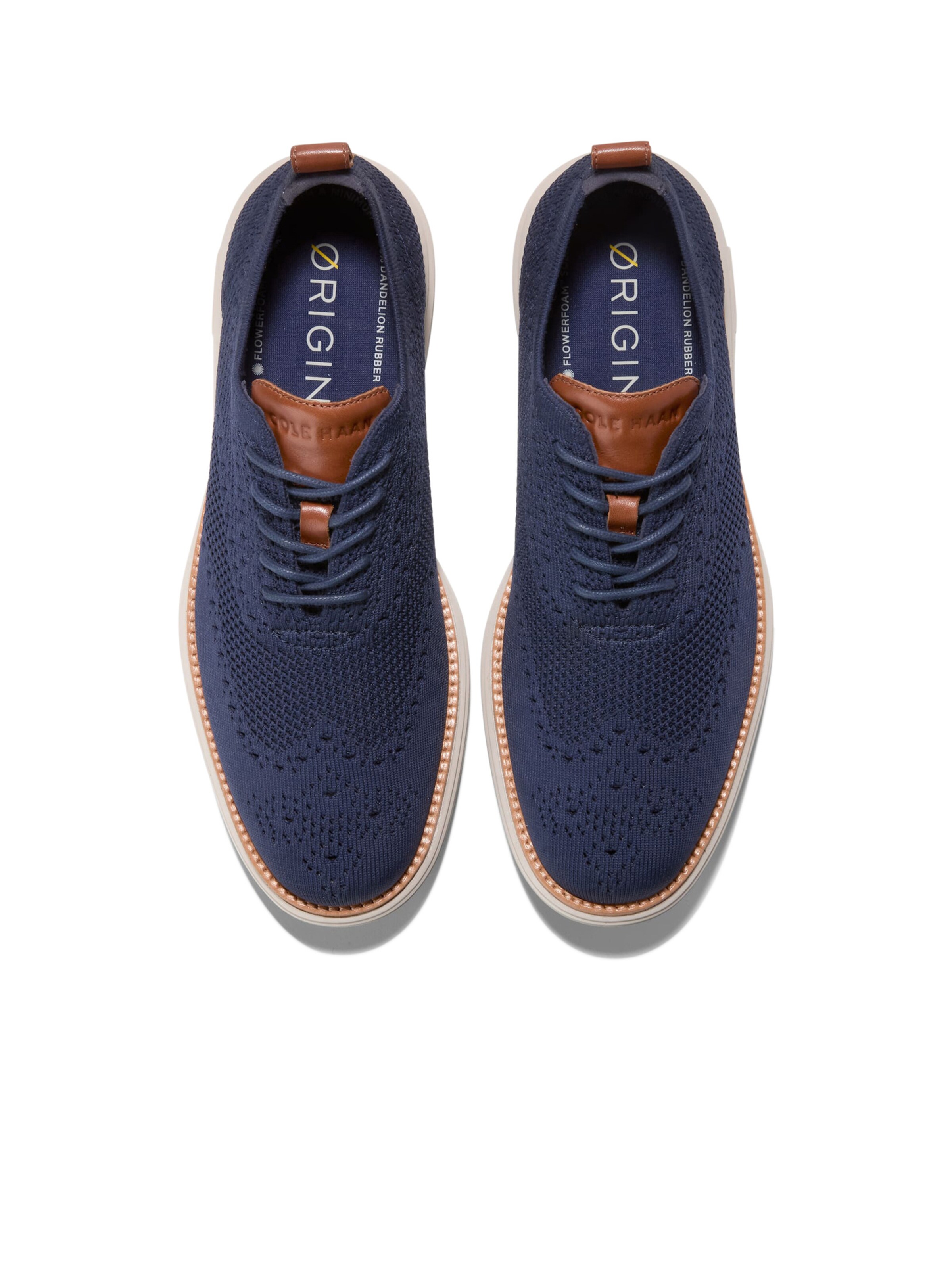 Chaussure à lacets Cole Haan en bleu