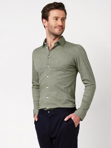 DESOTO Slim fit Button Up Shirt in Green