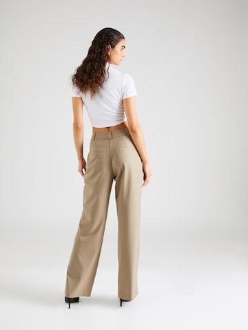 modström Loose fit Pleat-Front Pants 'Anker' in Grey