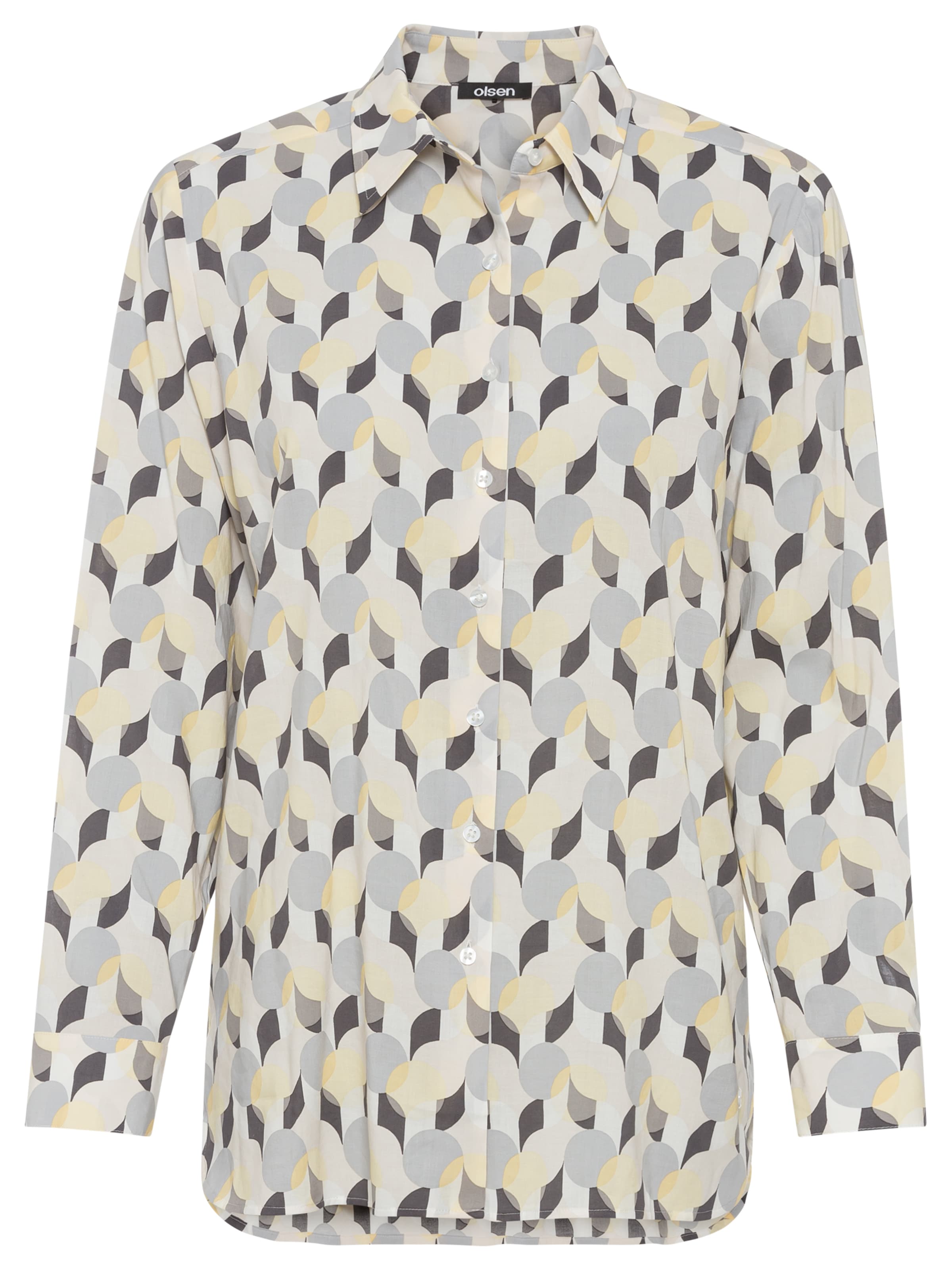 Chemisier Olsen en gris : devant