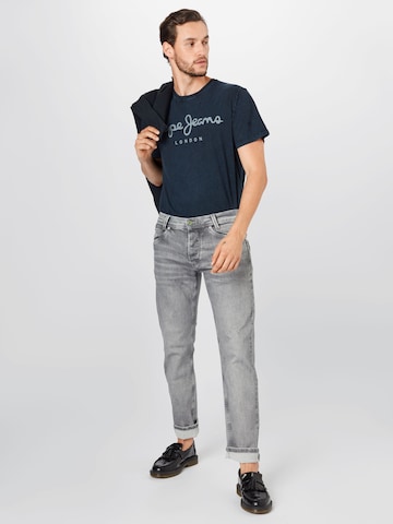 Pepe Jeans Tričko 'ESSENTIAL DENIM' – modrá