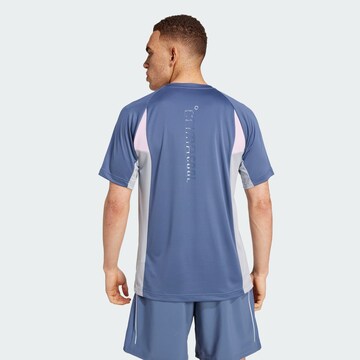 T-Shirt fonctionnel 'Tech Apparel' ADIDAS PERFORMANCE en bleu