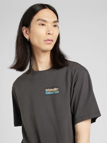 WRANGLER T-Shirt in Grau