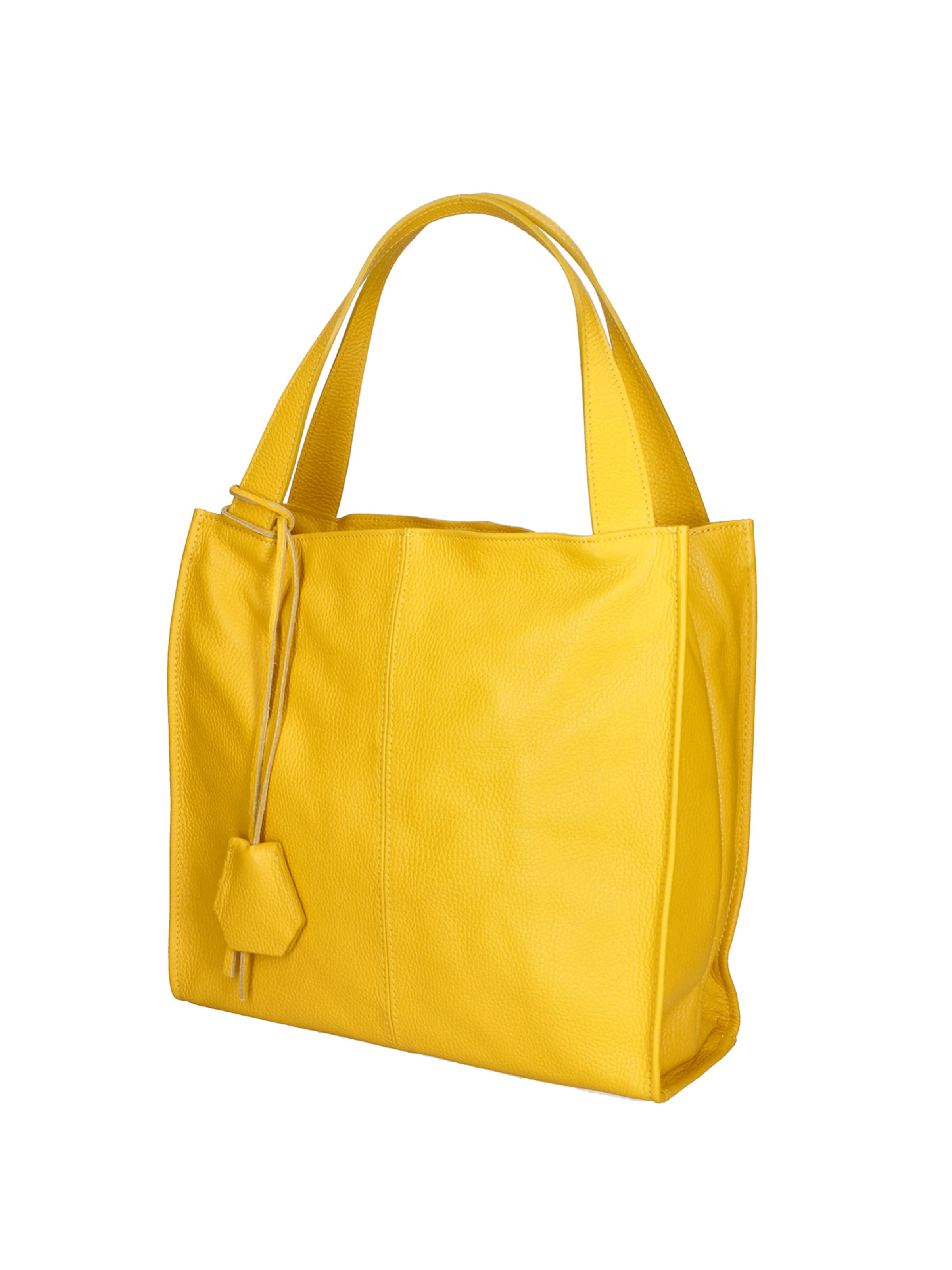 Shopper di Gave Lux in giallo: frontale