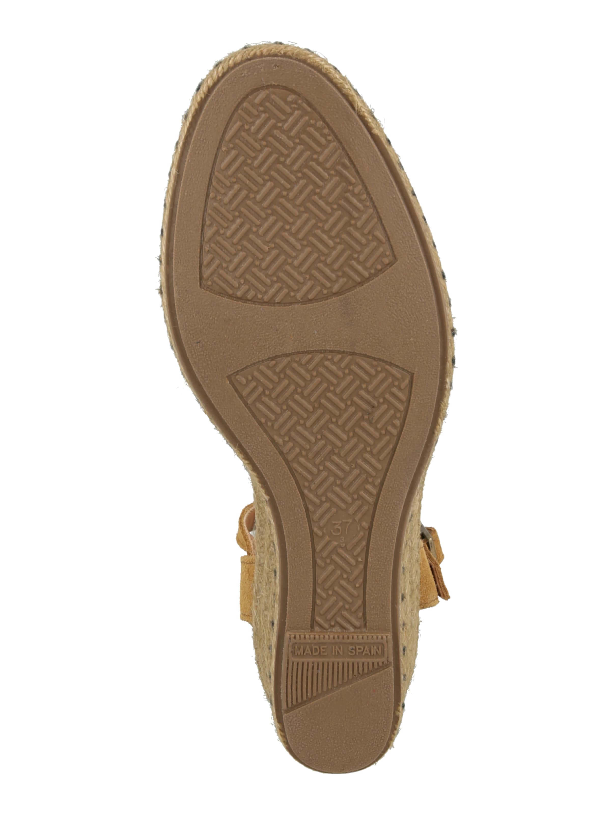 VERBENAS Čevlji s peto in s paščki 'MAGGIE' | rjava barva