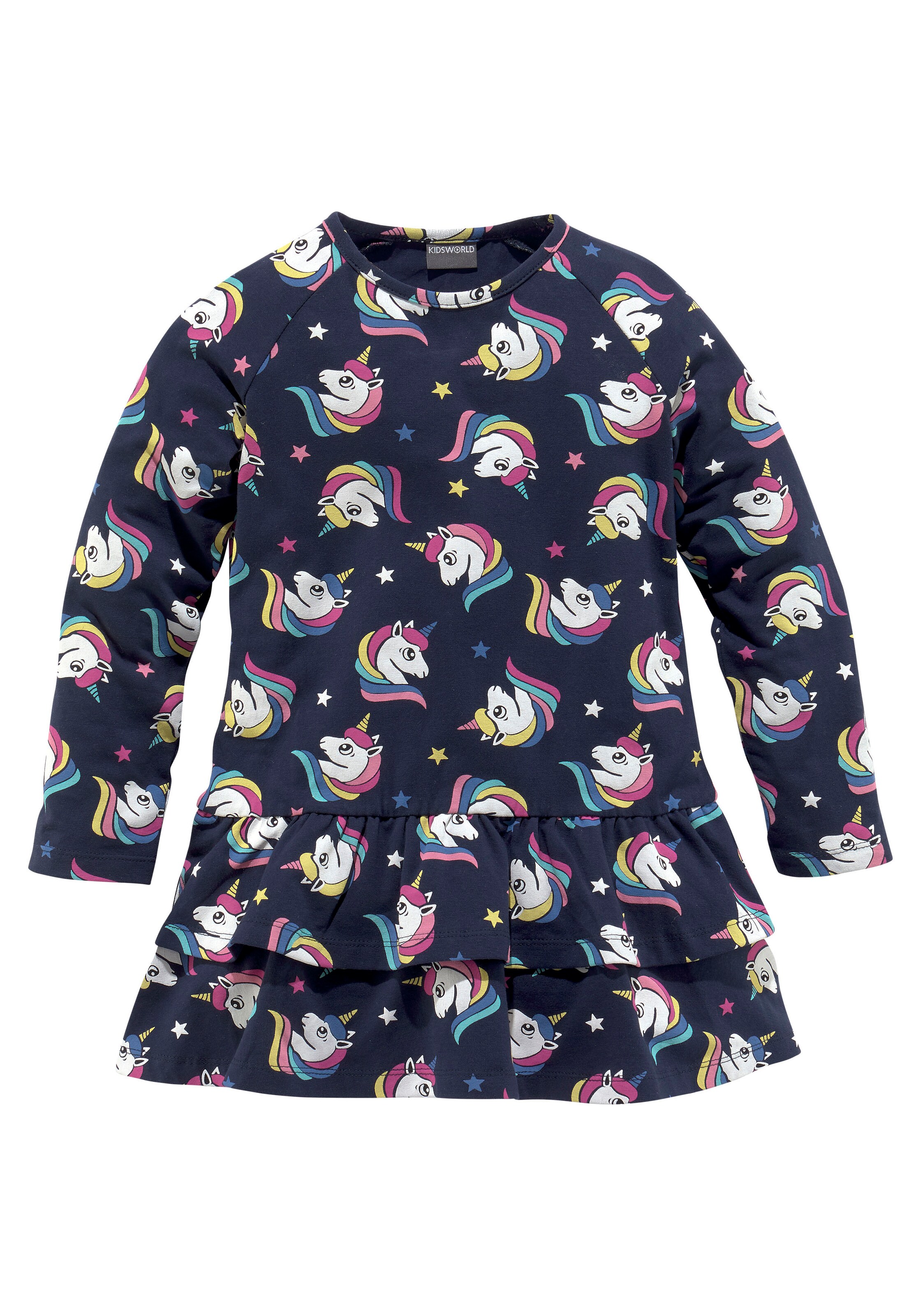 Kidsworld Dress in Blue: front