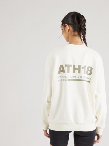 Athlecia Sportsweatshirt 'Naomi' in Weiß: Vorderseite