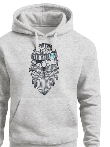 Neverless Sweatshirt 'Sailor Captain' in Grey