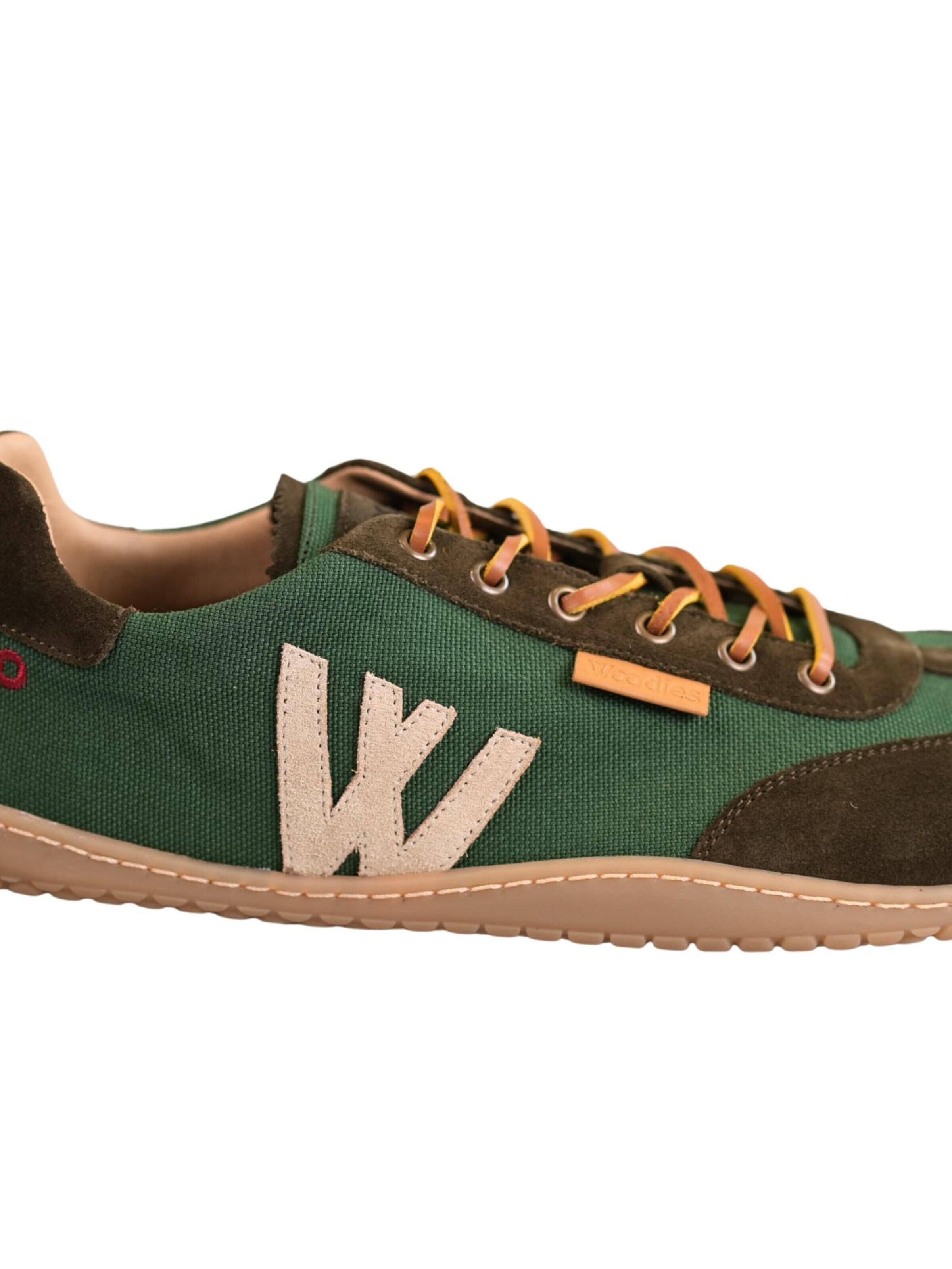 Scarpa stringata 'Origin2' di WOODIES THE OFFICIAL in verde