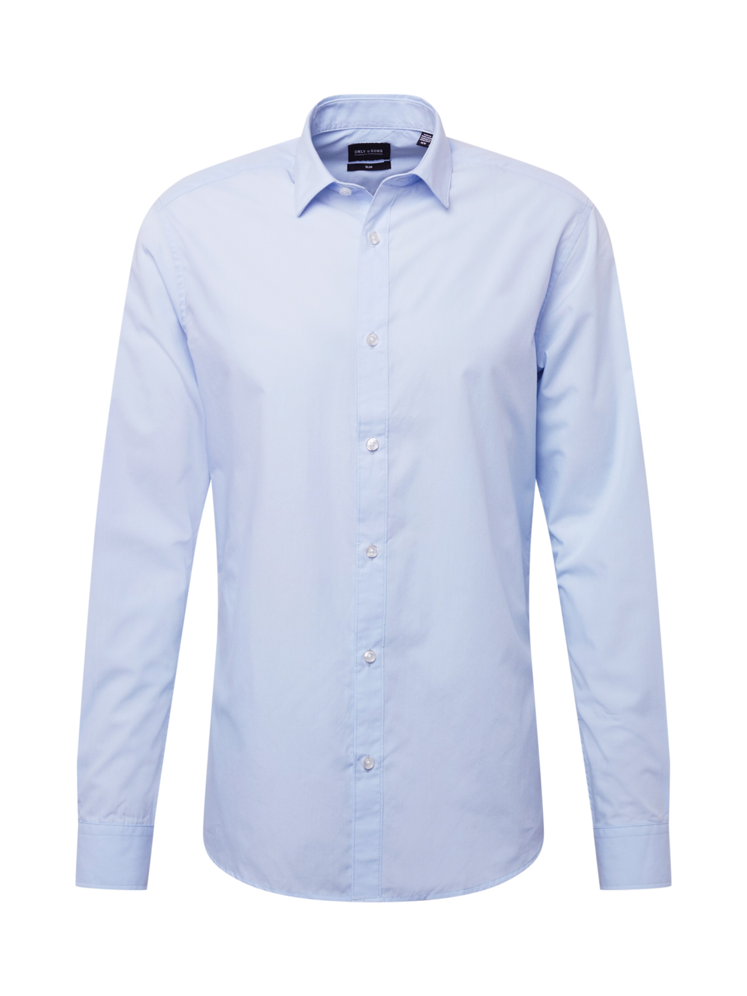 Only & Sons Slim fit Overhemd 'ONSSane' in Blauw: voorkant