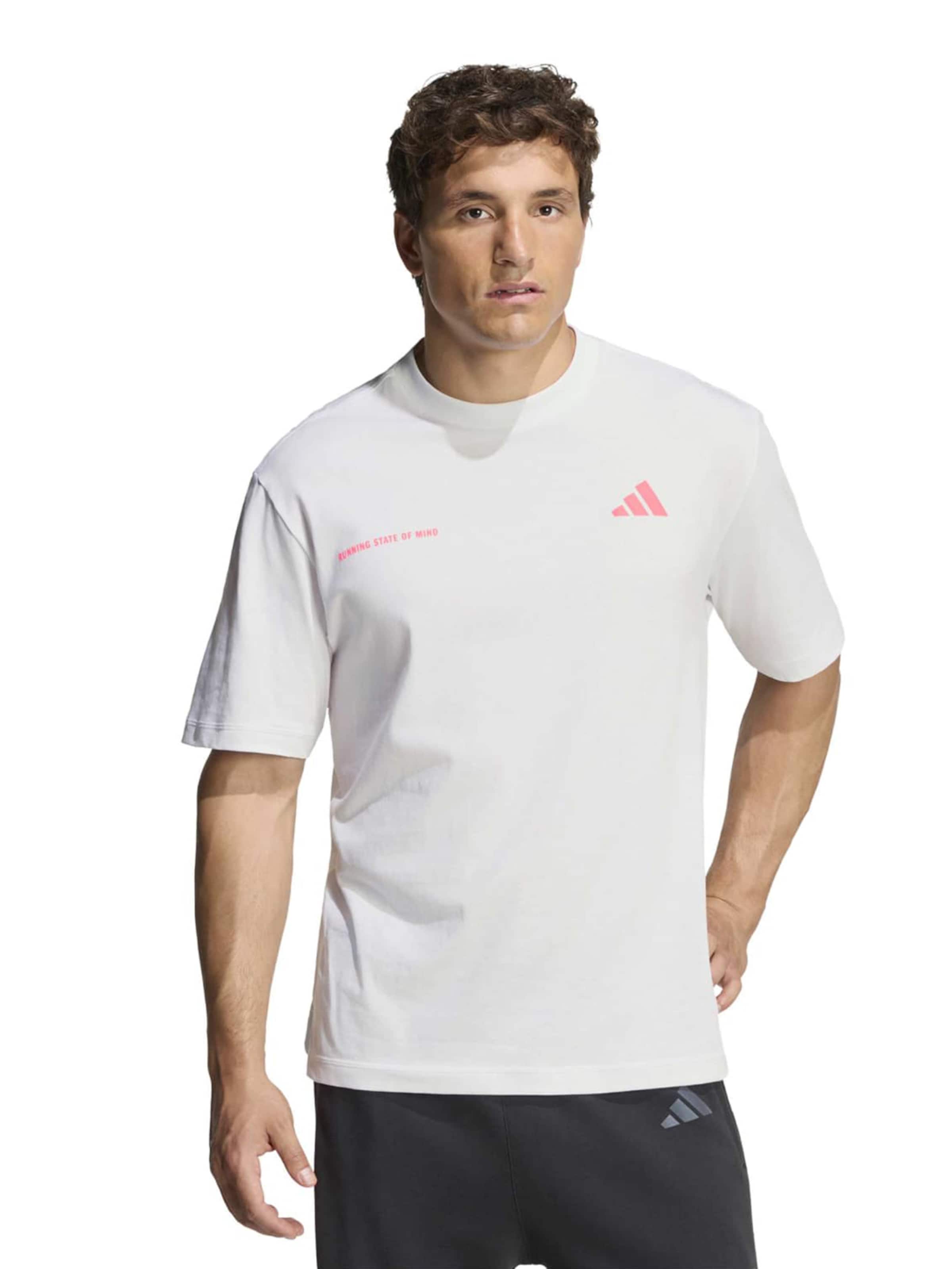 ADIDAS PERFORMANCE Koszulka funkcyjna w kolorze biały: przód