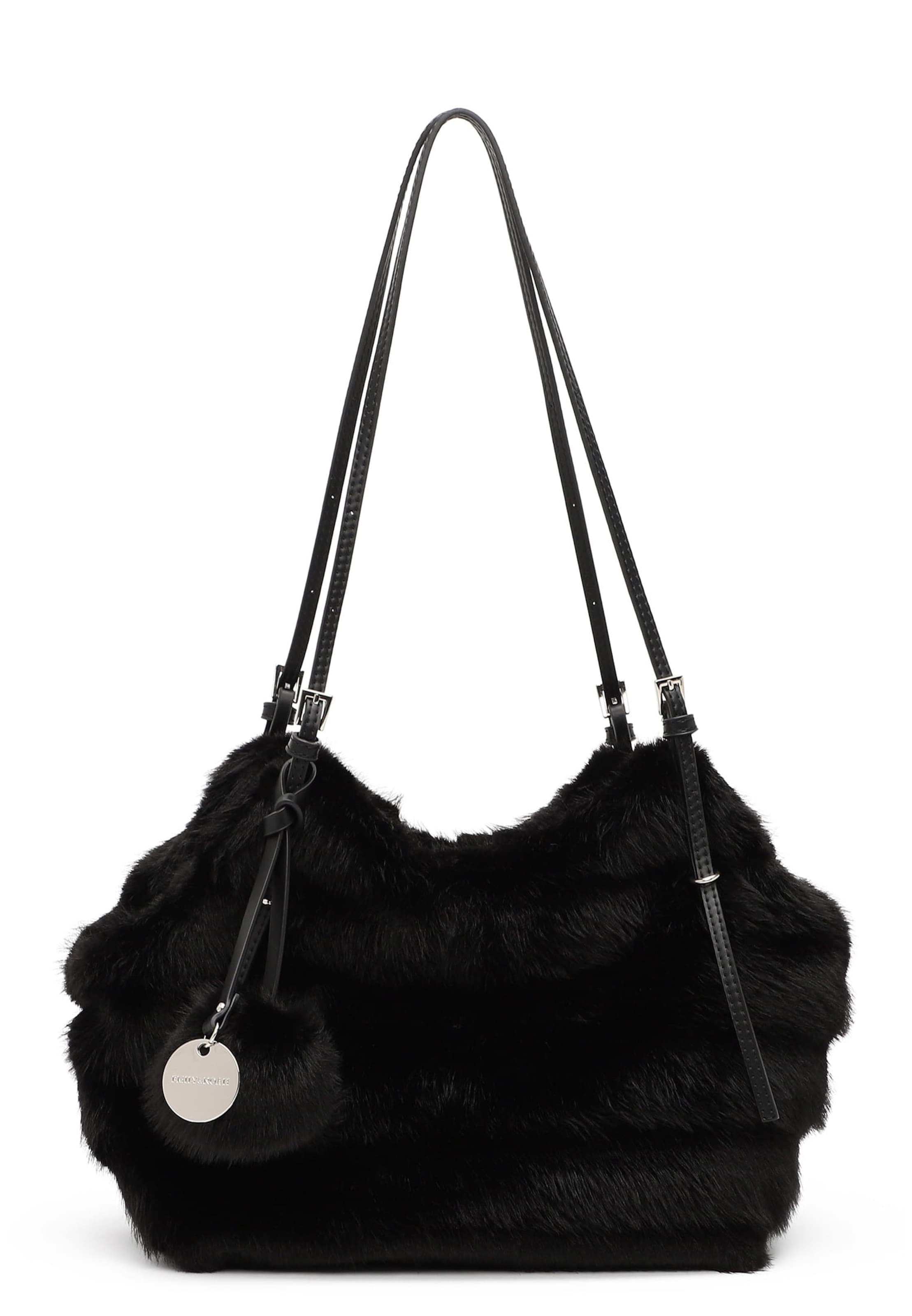 Emily & Noah Shopper ' Linette ' in Schwarz: Vorderseite
