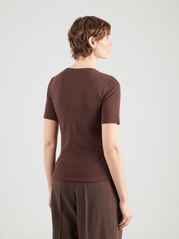 GAP Tričko - Hnedá: zadná strana