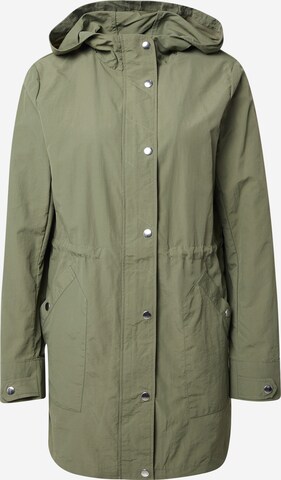 VILA Between-Seasons Coat 'Bimi' in Green: front