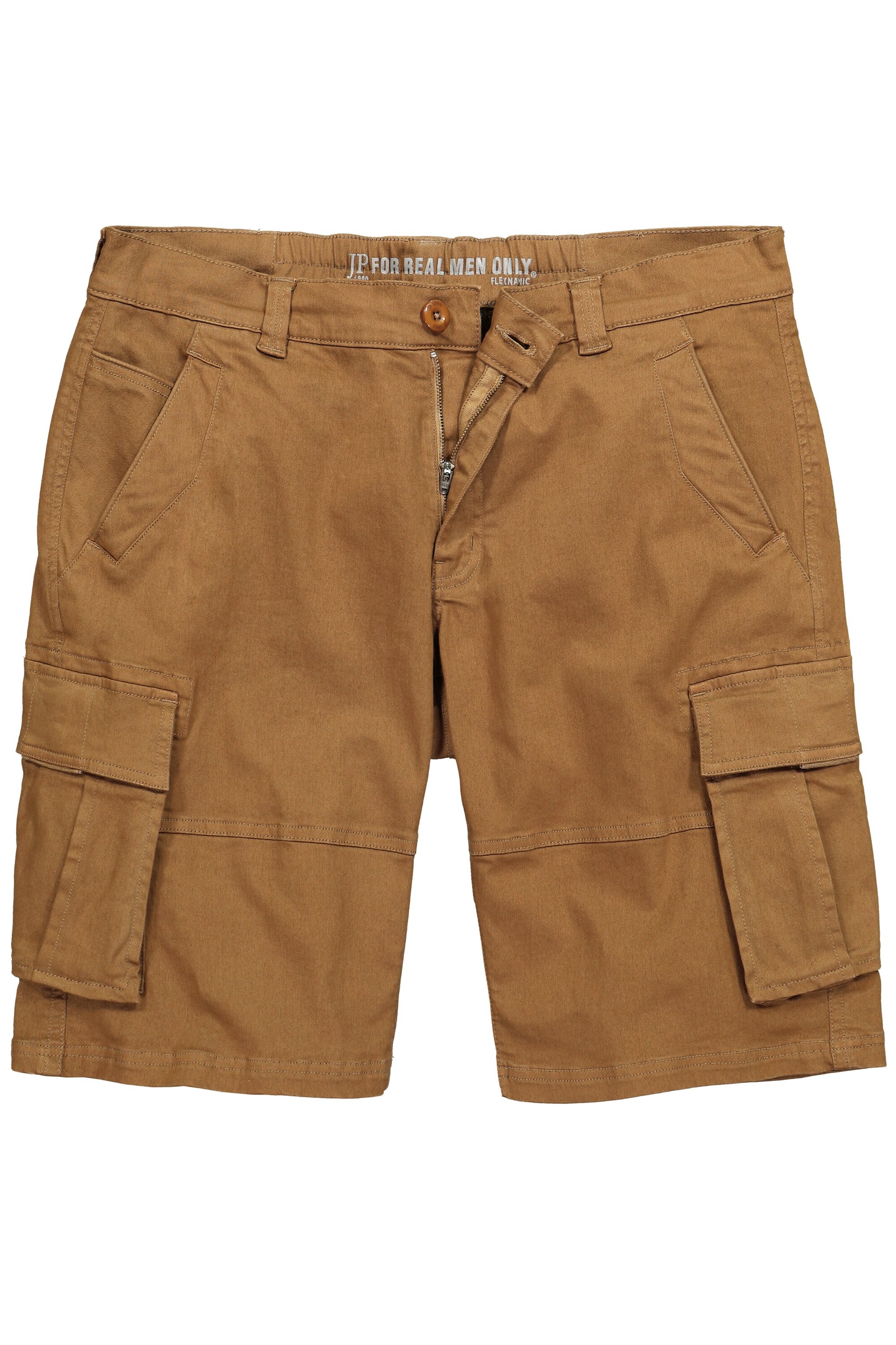 JP1880 Regular Broek in Bruin: voorkant
