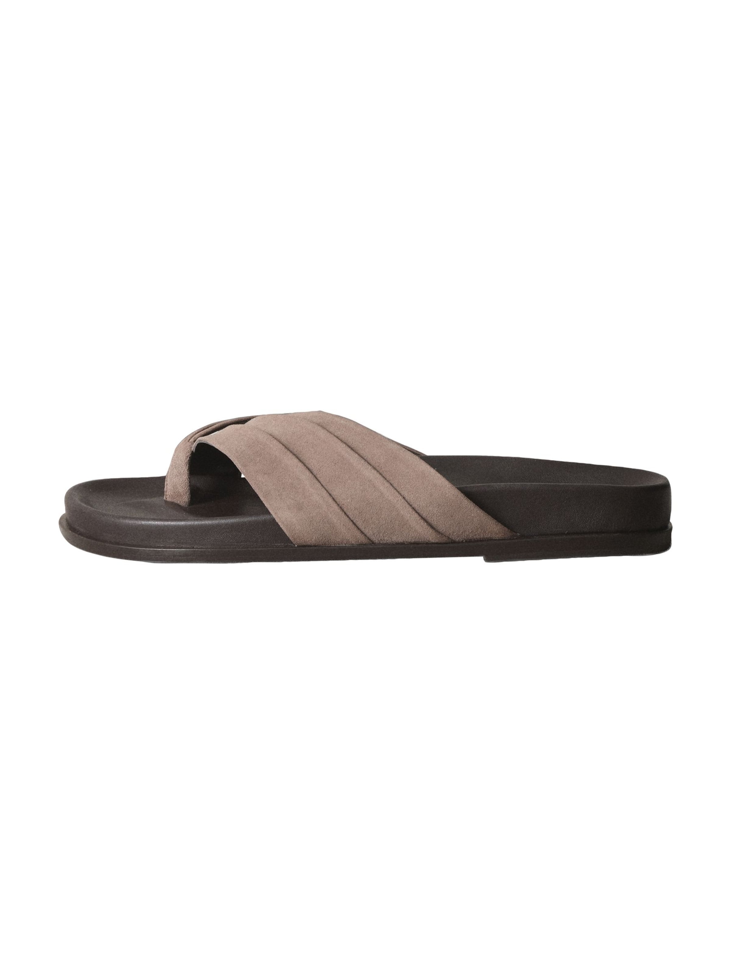 Next T-bar sandals 'N. Premium' in Grey: front