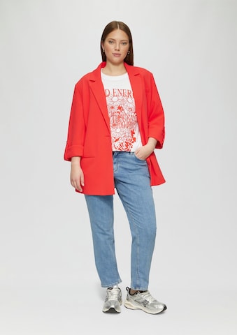 Blazer QS en rouge