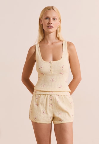 Shorty 'Katell' di ETAM in giallo: frontale