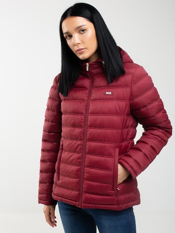 BIG STAR Winter Jacket ' AZEALA23 ' in Red: front