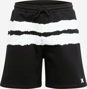 Hurley Sportovní kalhoty 'OCEANCARE' – černá: přední strana