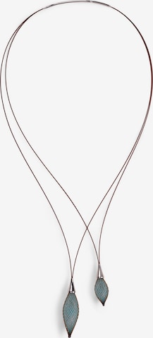 Gretchen Kette 'Vlum Double Drop' in Braun: Vorderseite