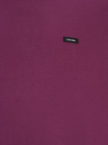 Calvin Klein Big & Tall Majica | vijolična barva
