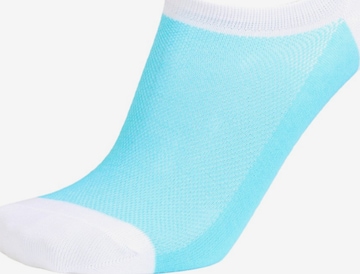Sokisahtel - Calcetines 'KONRAD cotton footies for men' en azul: frente