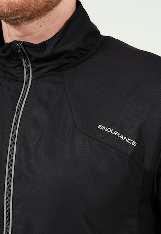 ENDURANCE Athletic Jacket in Black