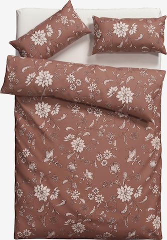 Leonique Duvet Cover in Brown: front