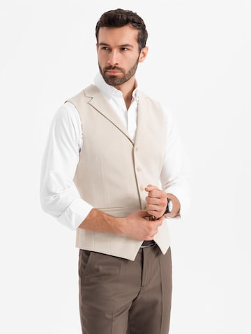 Ombre Gilet '0145' in Beige